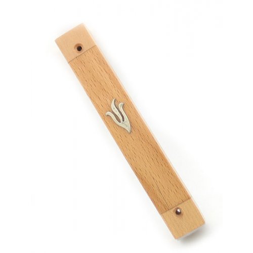 Natural Wood Mezuzah