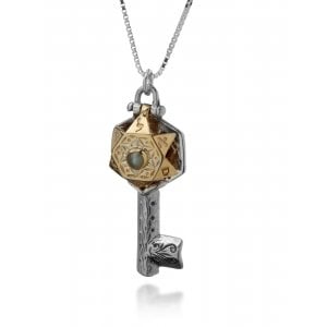 Kabbalah Pendant Charm for Prosperity and Success by HaAri Jewelry