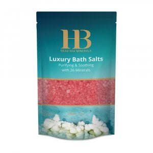 H&B Dead Sea Pink Bath Salts - Rose