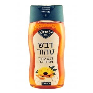 Pure Wildflower Honey in Squeeze Bottle - Yad Mordechai