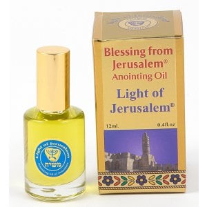 Gold Series Blessing from Jerusalem - Light of Jerusalem Anointing Oil 0.4 fl.oz (12ml)