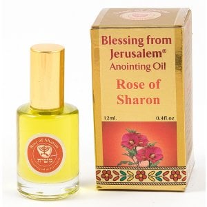 Gold Series Blessing from Jerusalem - Rose of Sharon Anointing Oil 0.4 fl.oz (12ml)