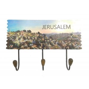 Jerusalem Landscape Key Hanger