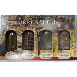 Jerusalem Holy Land Set of 4 Bottles