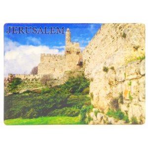 Ceramic Magnet – Tower of David in Jerusalem
