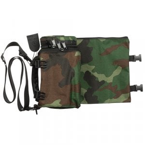 Set, Insulated Tefillin Holder and Weatherproof Tallit Bag - Green Camouflage