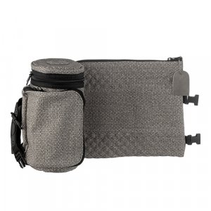 Insulated Weatherproof Tallit and Tefillin Bags  Gray