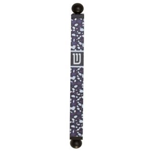 Dorit Judaica Square Tube Mezuzah Case with Knobs � Blue Terrazzo Design
