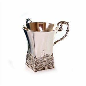 Silver Plated Jerusalem Wash Cup