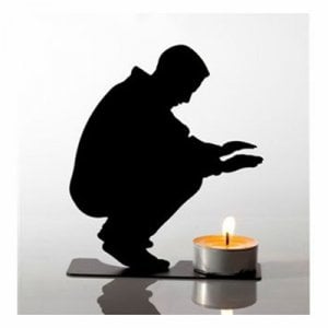 Silhouette Tea Light Candleholder