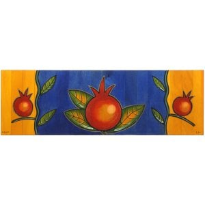 Table Runner Mondo Pomegranate by Kakadu Art