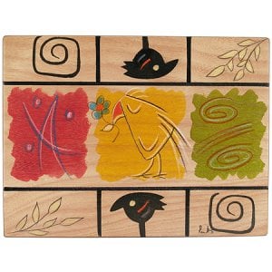 Rectangular Placemat Artist's Palette by Kakadu Art