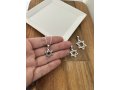 925 Sterling Silver Interlocking Triangles Star of David Necklace for Women or Men