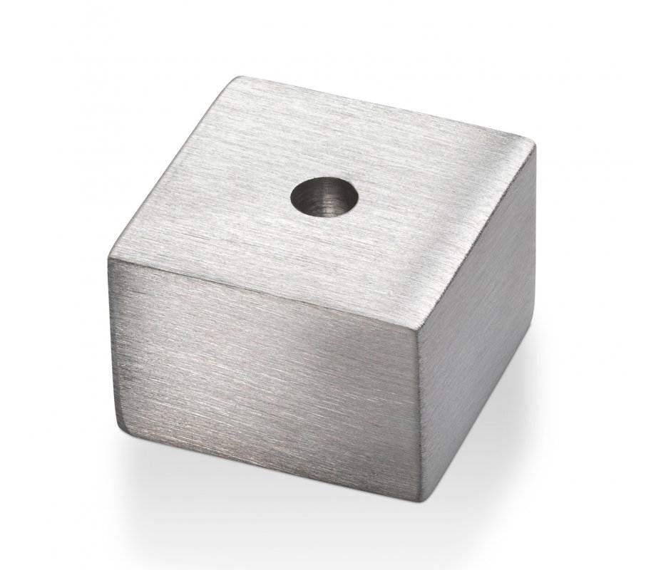 Adi Sidler Anodized Aluminum Chanukah Dreidel Flower Design - Red