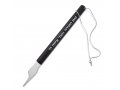 Adi Sidler Contemporary Torah Pointer, Etched Hebrew Words - Black