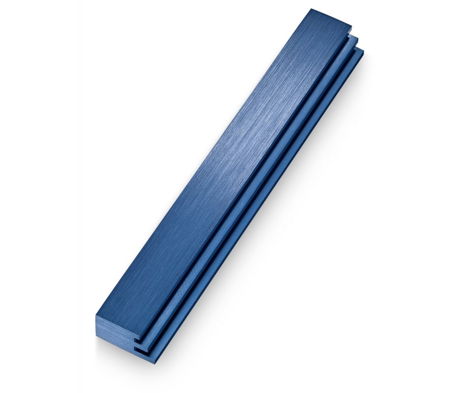 Adi Sidler Laser Cut Steps Design Mezuzah Case - Blue