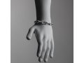 Adi Sidler, Man's Bracelet with Stainless Steel Links