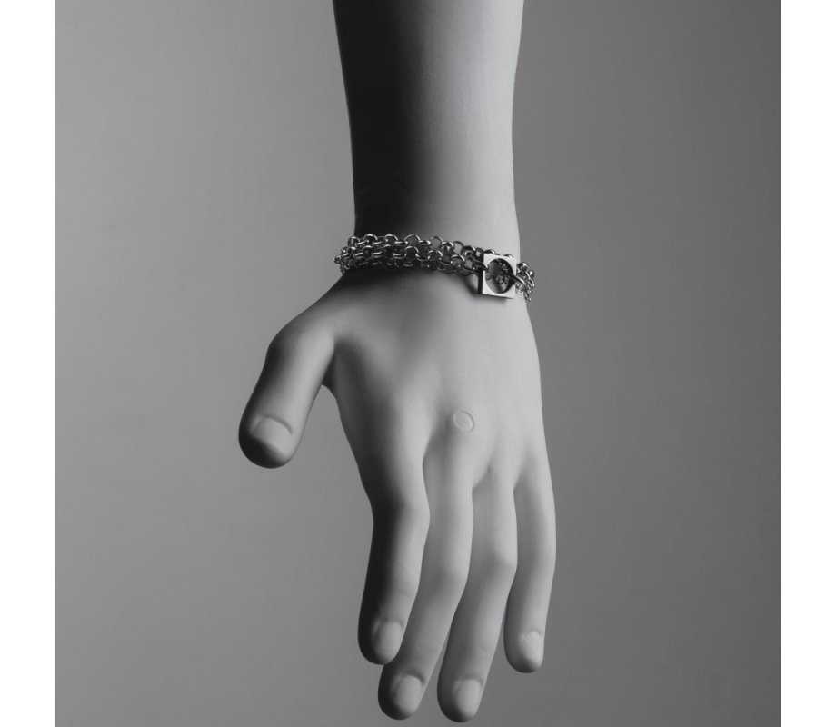 Adi Sidler Two in One Man's Bracelet and Necklace Chain - Stainless Steel