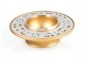 Agayof of Jerusalem Exclusive Anodized Aluminum Honey Dish Engraved - Small