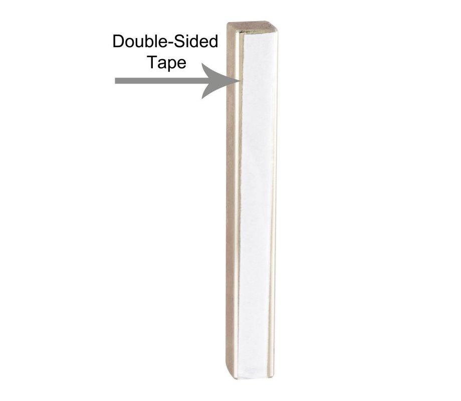 Aluminum Weather-proof Classic Mezuzah Case - Silver Matte