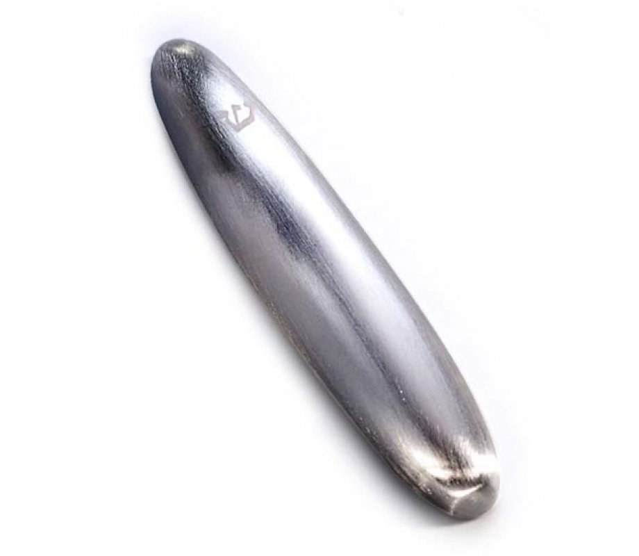 Anat Basanta Aluminum Mezuzah Case, Contemporary Capsule Design