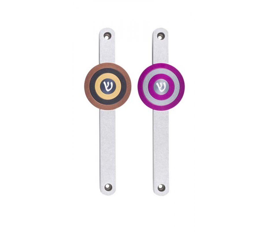 Anodized Aluminium Target Mezuzah Case By Agayof