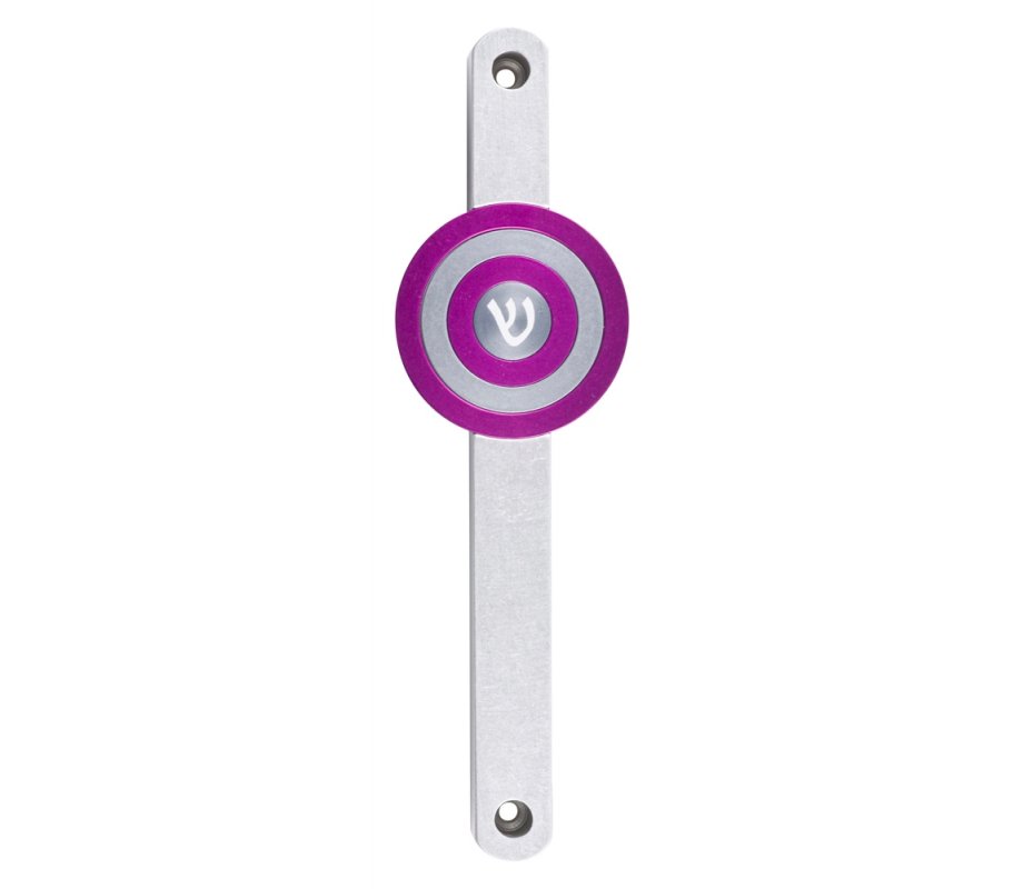 Anodized Aluminium Target Mezuzah Case By Agayof