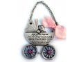 Baby Carriage with Jewish Blessing for a New Baby 2 in stock