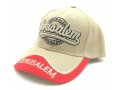 Baseball Cap with Embroidered Jerusalem Design - Choice of Colors