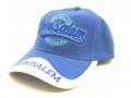 Baseball Cap with Embroidered Jerusalem Design - Choice of Colors