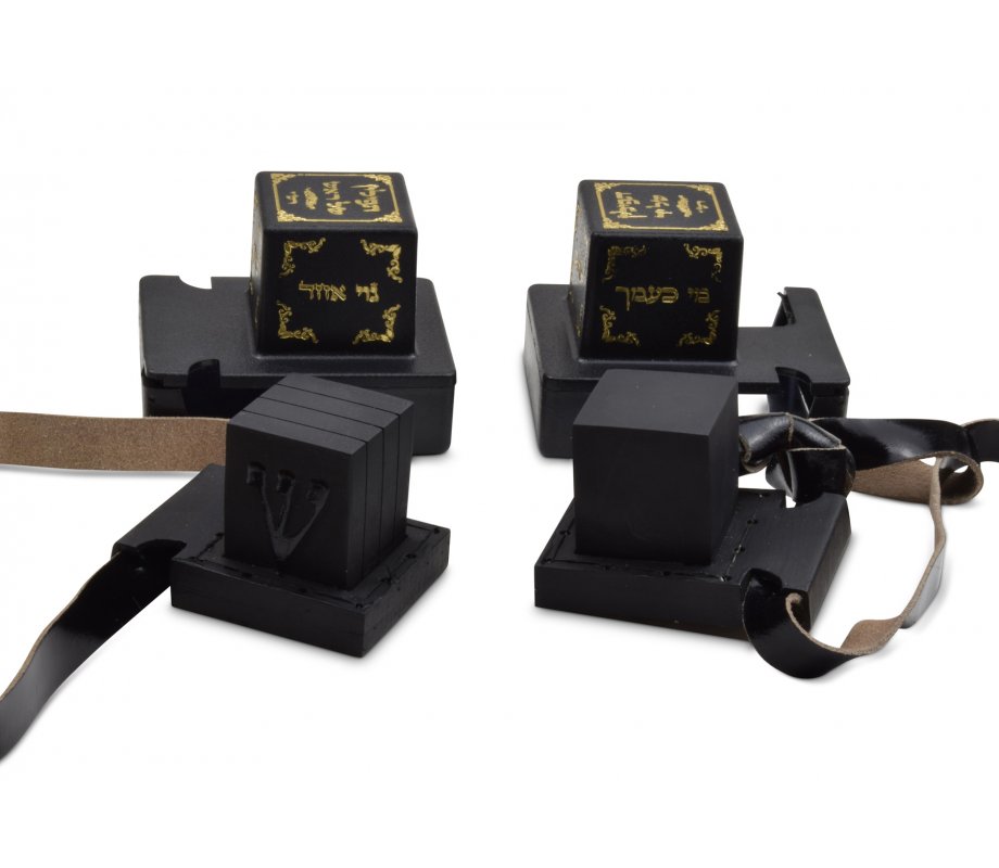 Basic Ashkenazi Tefillin & Tallit Bar-Mizvah Set