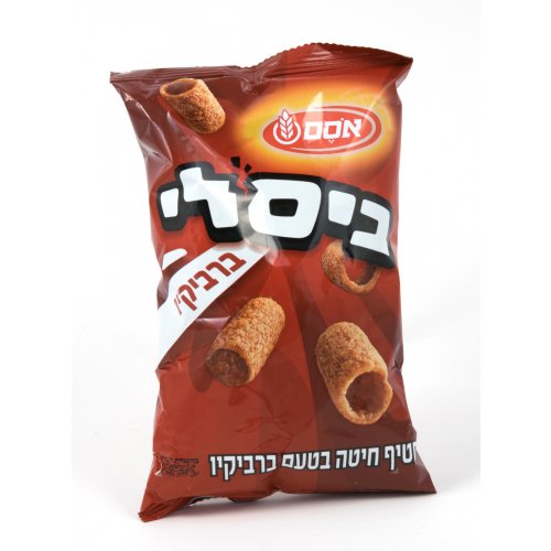 Bissli Snack with Barbecue Flavor by Ossem - Large Size