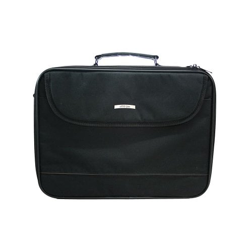 Black Fabric Tallit Carrier Briefcase with Handle and Strap, Thermal Protection