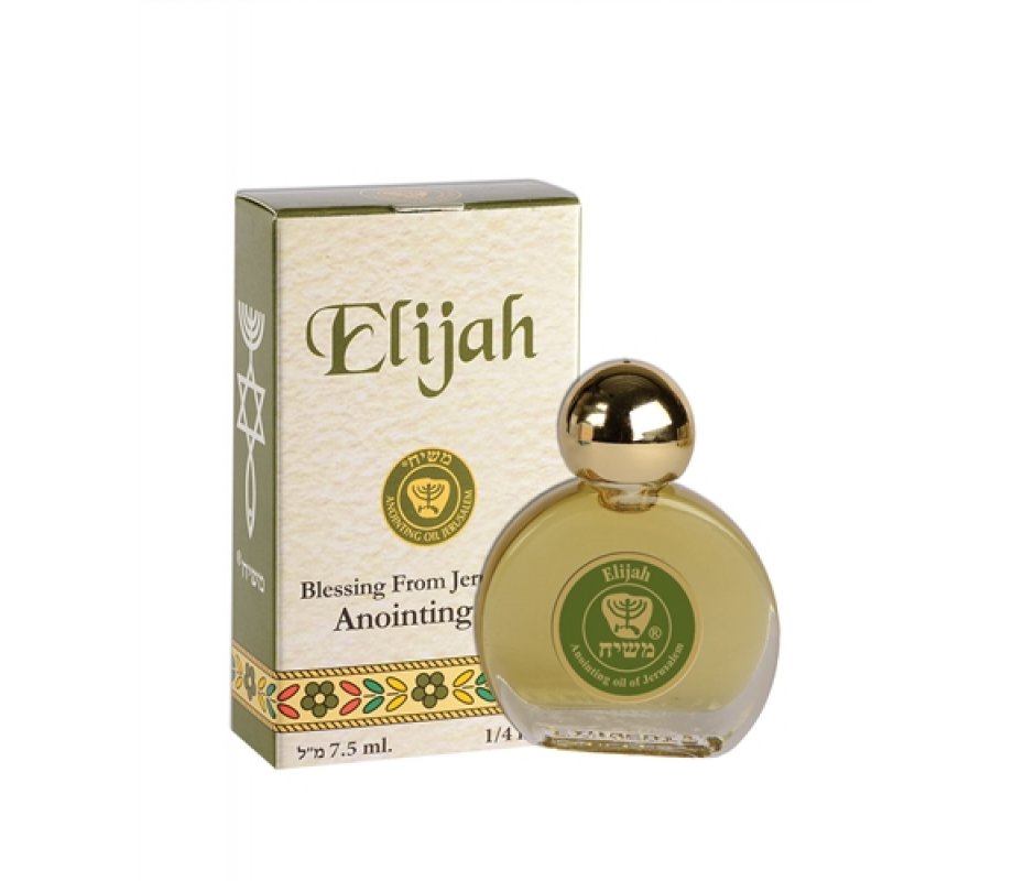 Blessing from Jerusalem Elijah the Prophet Anointing Oil 7.5 ml. 0.25 fl.oz.