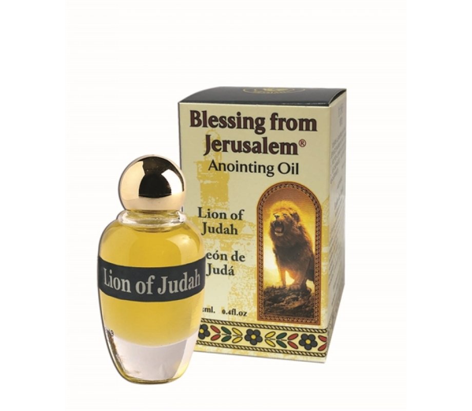 Blessing from Jerusalem Lion of Judah Anointing Oil 12 ml - 0.4f.oz