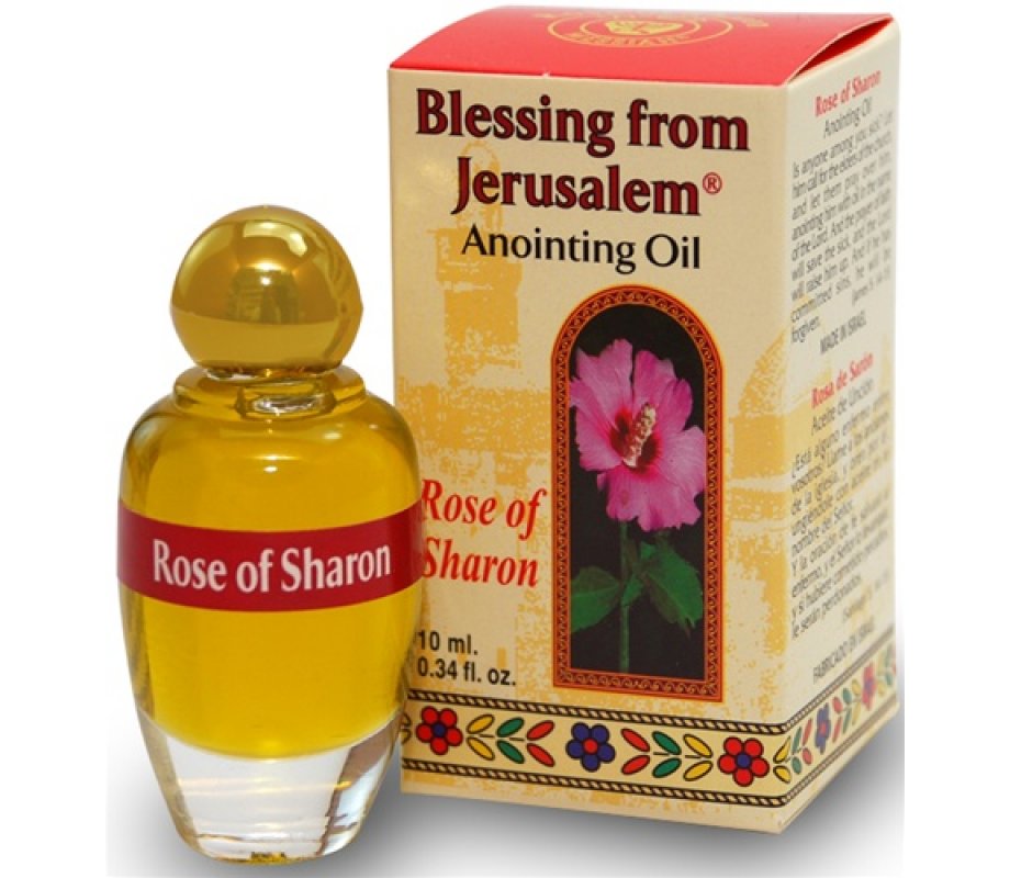 Blesssing from Jerusalem Rose of Sharon Anointing Oil 12ml - 0.4fl.oz