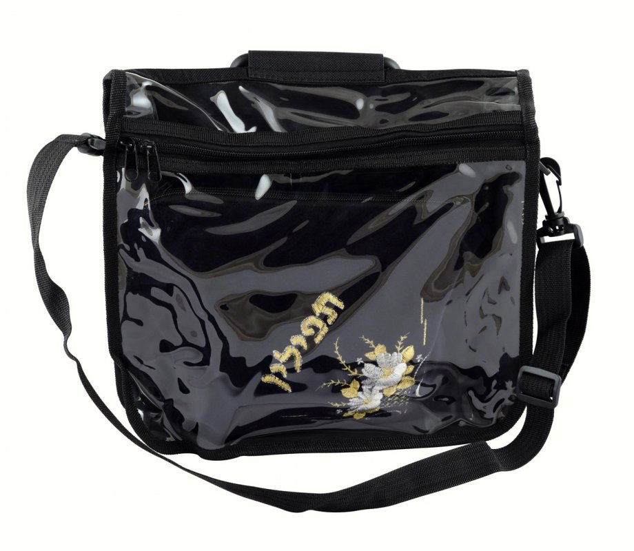 Canvas Transparent Tefillin Carrier