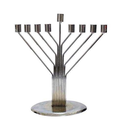 Chabad Lubavitch Chanukah Menorah With Musical Strings Design