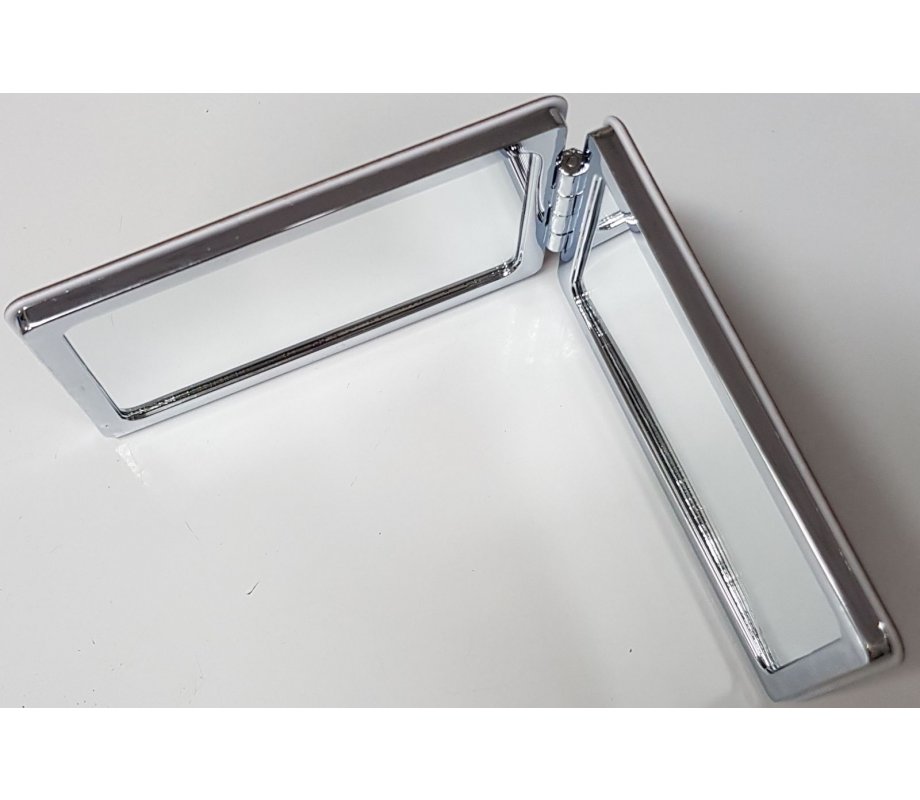 Compact Decorative Flip Open Mirror Case for Tefillin with Blessing