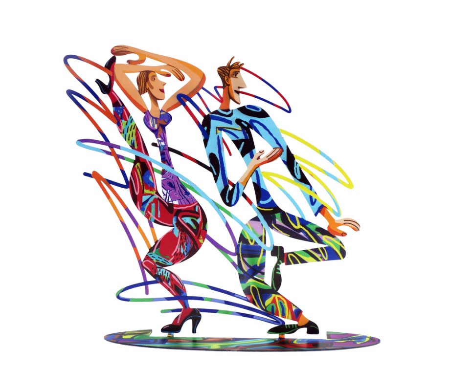 David Gerstein Free Standing Double Sided Sculpture Figures - Rockers