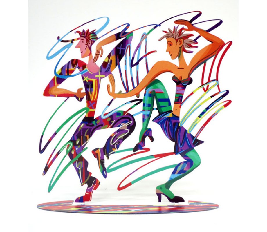 David Gerstein Free Standing Double Sided Sculpture Figures - Twisters