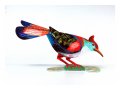 David Gerstein Free Standing Double Sided Steel Sculpture - Gifted Bird