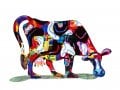 David Gerstein Free Standing Double Sided Steel Sculpture - Lola Cow