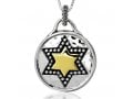 Double Star of David Kabbalah Pendant by HaAri Jewelry