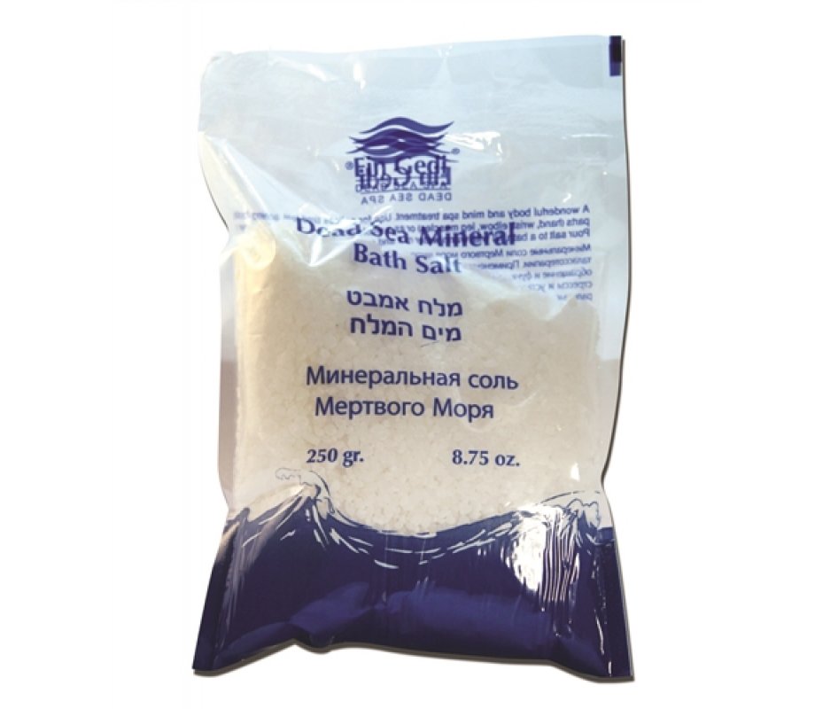 Ein Gedi Dead Sea White Bath Salts Enriched with Essential Oils