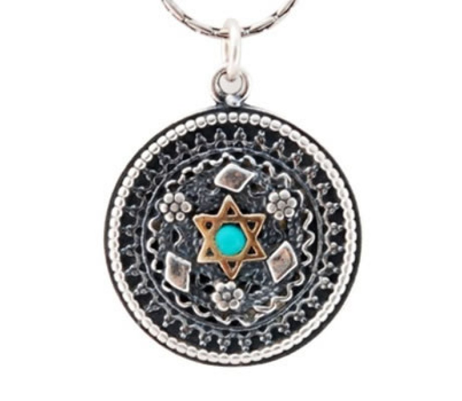 Filigree Star of David Necklace by Golan Studio