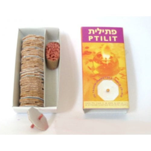 Floating Wicks and Cork Floaters for Chanukah and Shabbat - Box of 50