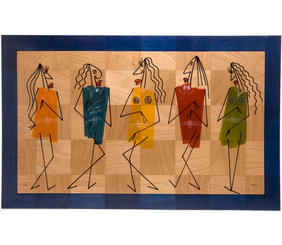 Floor Mat Tipusim by Kakadu Art