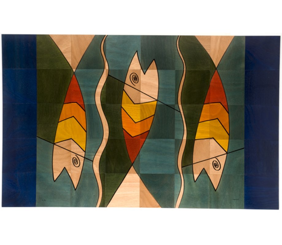 Floor Mat Yinish & Yangish by Kakadu Art
