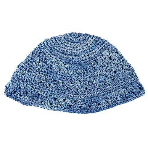 Frik DMC Kippah with Tie Dye Blue Color